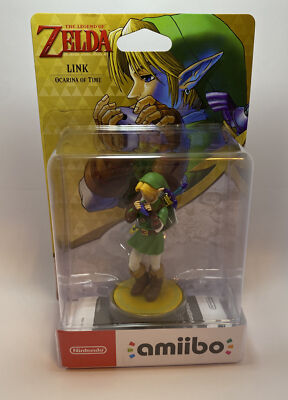 Nintendo Amiibo The Legend of Zelda Figur LINK Ocarina of Time NEU Figur