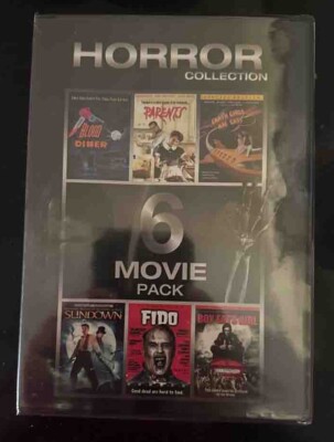 Horror Collection: Blood Diner/Parents/Earth Girls are Easy/Sundown/Fido NEW
