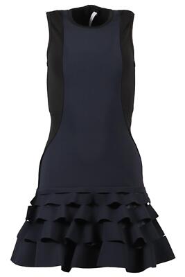 Dion Lee Neopren Minikleid UK 8