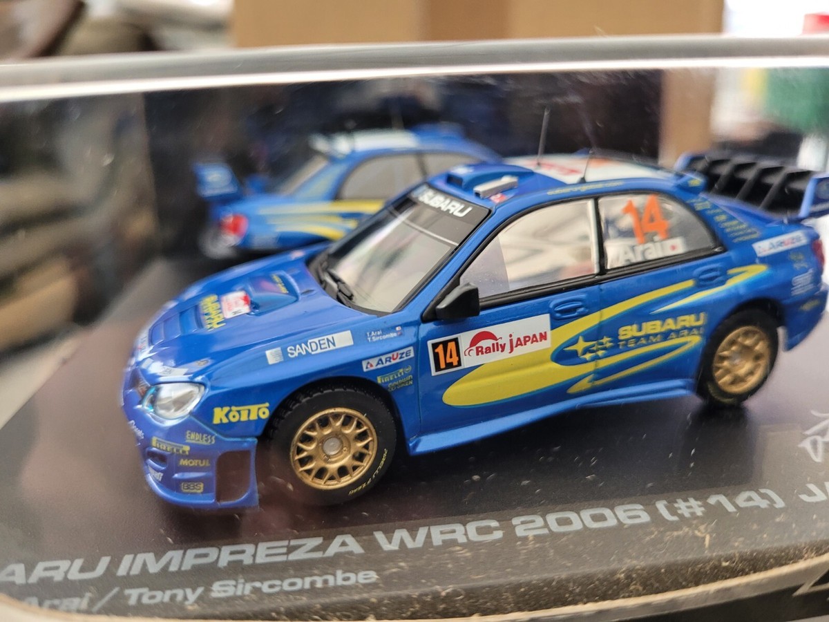 Subaru Impreza WRC 2006 HPI racing Toshi Arai Memorial Set 1:43 | eBay