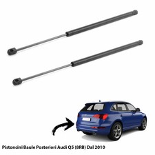 2 MOLLE  A GAS PISTONI PISTONCINI PORTELONE BAGAGLI AUDI Q5 (8RB) DAL 2010