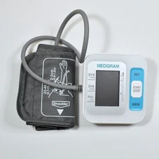 MEDGRAM Blood Pressure Monitor for Home Use, Upper Arm Monitor - No Box, Booklet