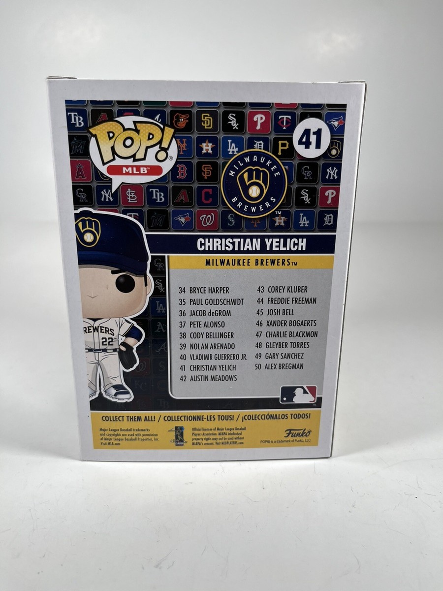 0909 - Funko POP! MLB Baseball Milwaukee Brewers Christian 0909 - Funko POP! MLB Baseball Milwaukee Brewers Christian