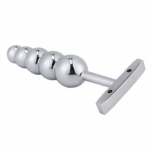 dildo sadomaso butt plug anale sfere metallo palline anali porno bdsm - Foto 2 di 10