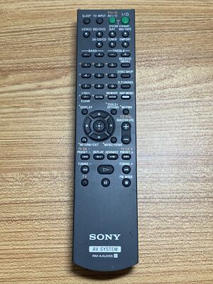 SONY RM-AAU055 AV SYSTEM REMOTE CONTROL