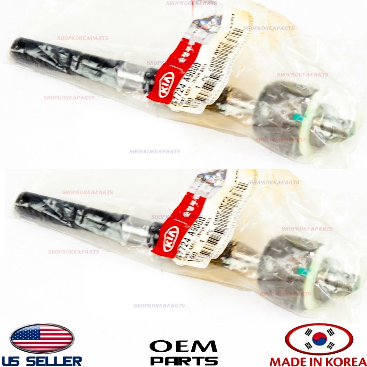 Genuine OEM Inner Steering Tie Rod 2pcs KIA SEDONA 2015-2021 57724