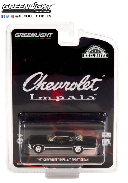 Greenlight - 1967 Chevrolet Impala Sport Sedan - Hobby Exclusive - 30333-image