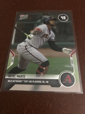 2021 Topps Now MLB Network Top 100 #48 Ketel Marte! PRINT RUN = 1134 (C1)