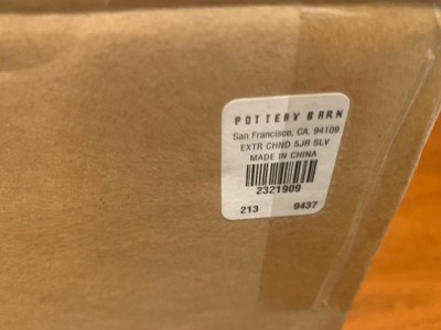Pottery Barn Exeter 5-Jar Chandelier 
