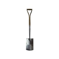 Faithfull FAIPRESDSSS Prestige Stainless Steel Digging Spade Ash Handle