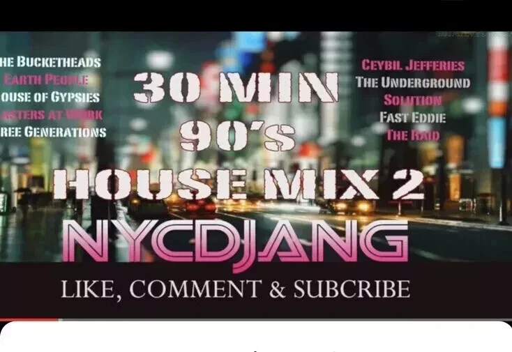 90'S Freestyle & House 22 Mixes NYCDJANG USB Flash Drive 11 Hours of Music Foto 4 de 4