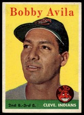 1958 Topps #276 Bobby Avila
