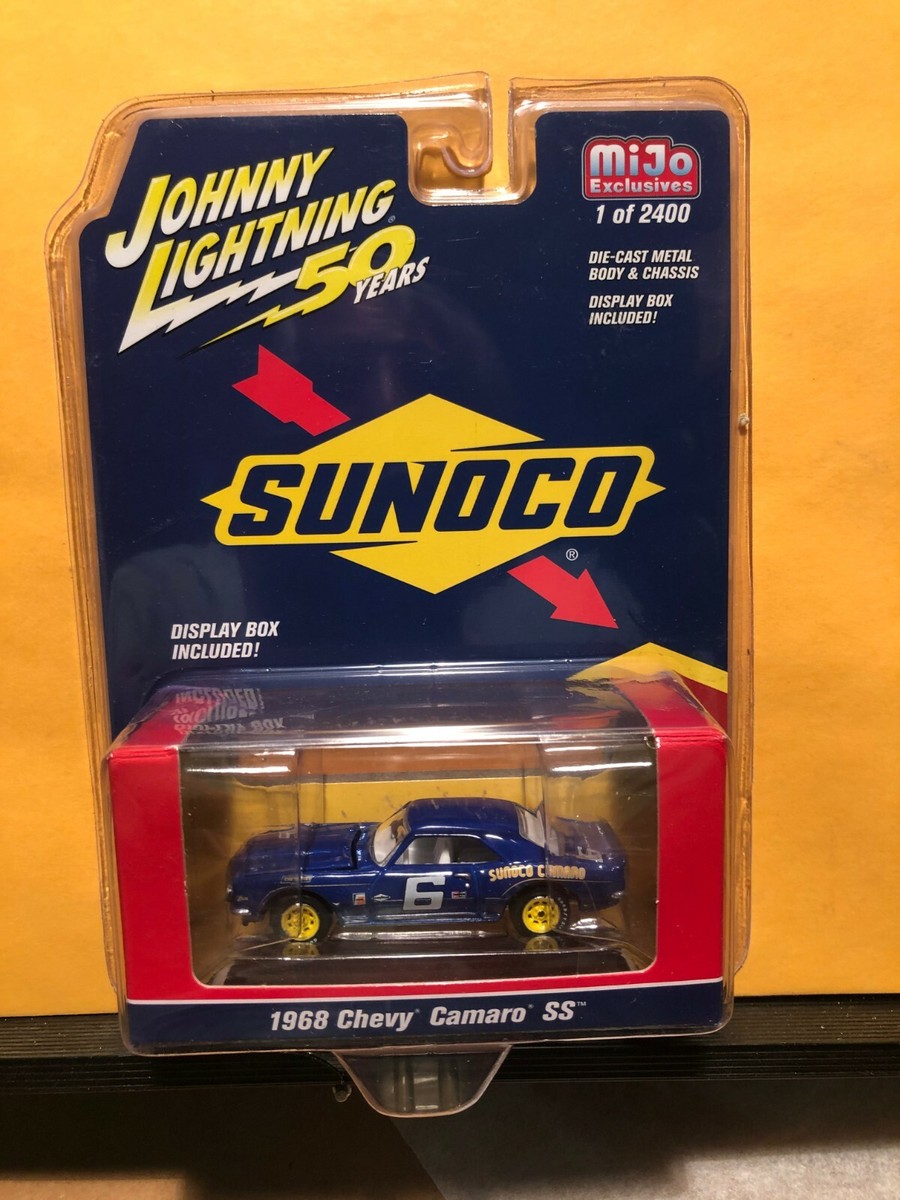 1/64 JOHNNY LIGHTNING 50 YEARS SUNOCO 1968 CHEVROLET CAMARO #6