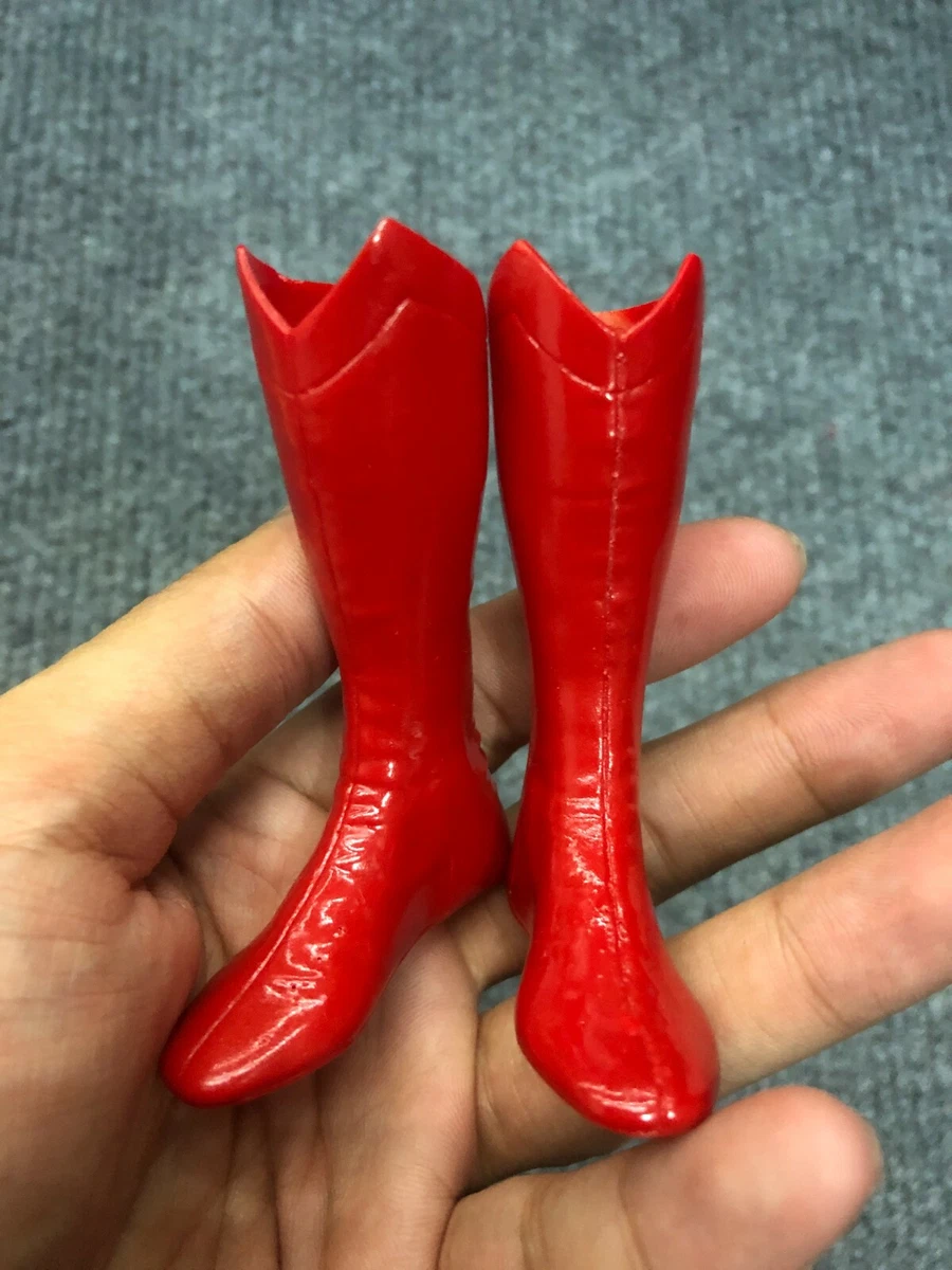Red boots hotsell ebay