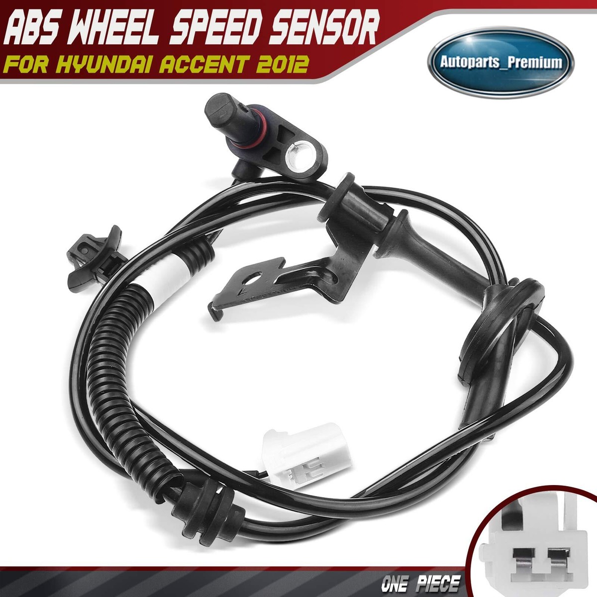 ABS Wheel Speed Sensor For 2012 Hyundai Accent 1.6L – Rear Left Driver Side Direct Fit