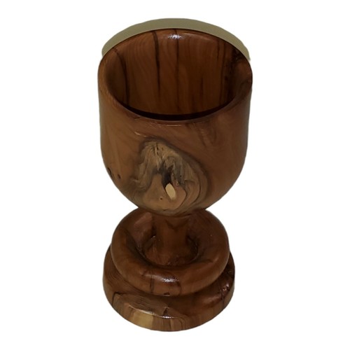Goblet. Hand Woodturning Craft.yewParticularly complicated work - 第 2/5 張圖片