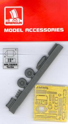 Brengun Models 1/72 KOKUSAI TA-G0 Resin and Photo Etch Set