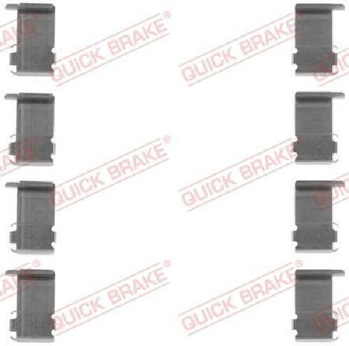 BRAKE PAD FITTING KIT 109-1162 QUICK BRAKE for MITSUBISHI DAIHATSU - Image 3