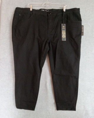 DG2 Diane Gilman Womens Stretch Jeans Black Size 24PW Petite