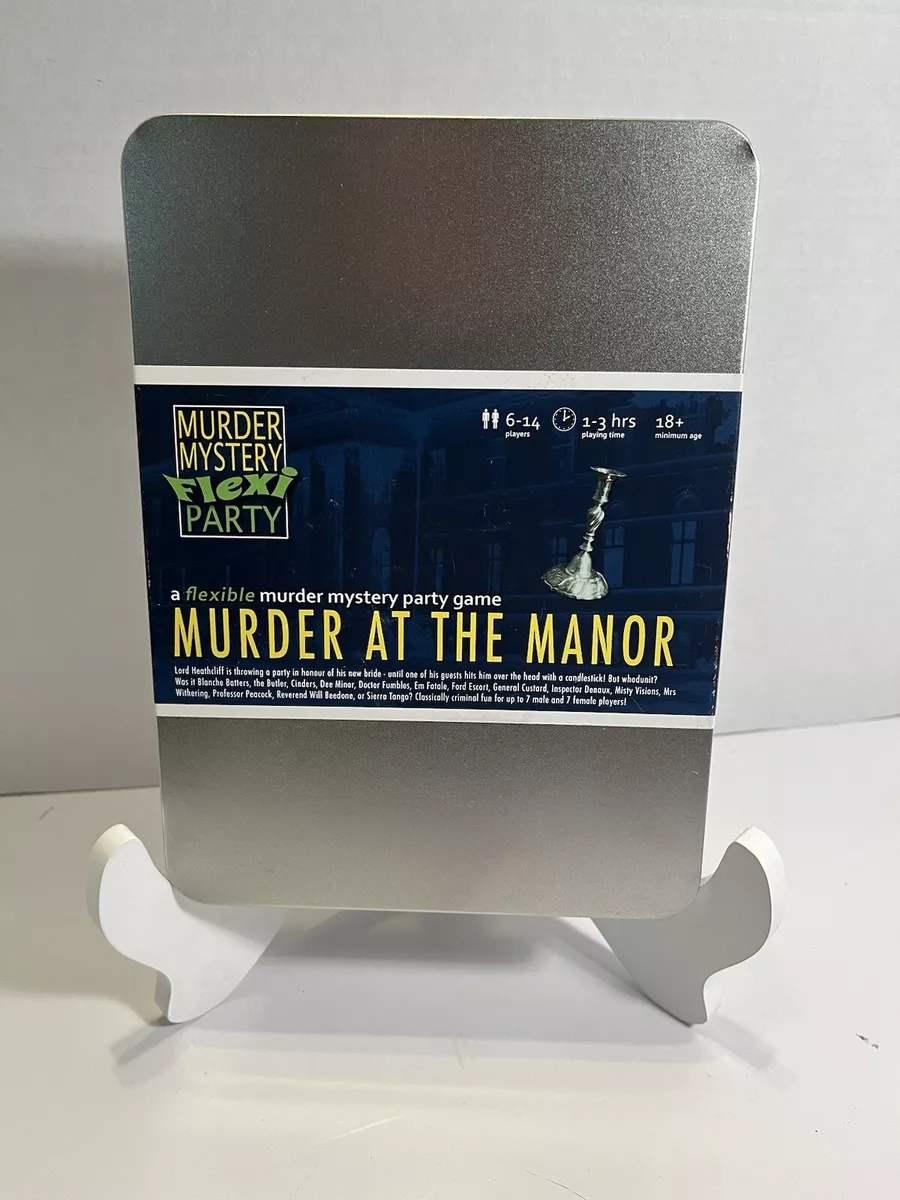  Murder at The Manor 6-14 Player Murder Mystery Flexi