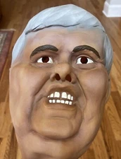 1995 Vtg Paper Magic Group Halloween Rubber Masks Newt Gingrich Realistic Nice!