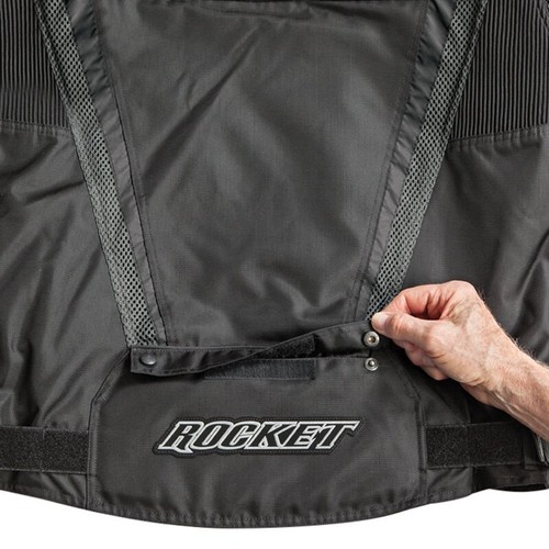 Joe Rocket Honda VFR Mesh Men's Textile Jacket 3XL Silver 1750-2507-USED - Picture 5 of 6