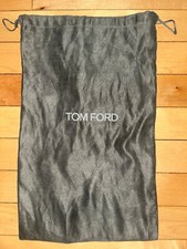 NEW TOM FORD Velour Suede Drawstring Dust Bag 15" x 9.5"