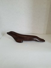Craved Ironwood Sea Lion/Seal 12" Figurine Nautical Sea Life Beach House Decor