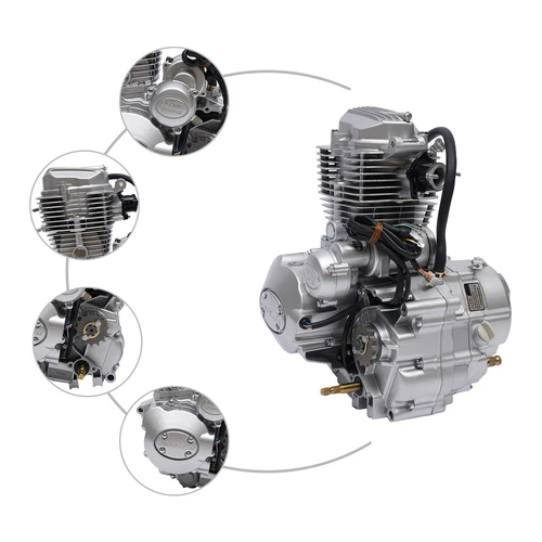 250CC 4 Stroke Vertical Engine 5 Speeds Transmission Motor Kit For Dirt Bike ATV