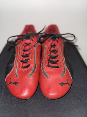 PUMA Scuderia Ferrari Men s Red Driving Racing Sneakers Shoes F1 Cat Size 9.5