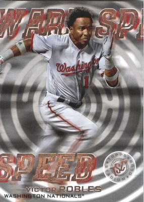 2019 Stadium Club Warp Speed #WS8 Victor Robles - BB
