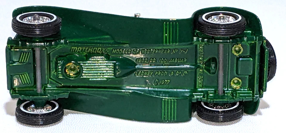 Matchbox Models of Yesteryear Y-1 1936 SS 100 Jaguar - Bild 4 von 4