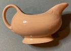 Vintage Fiesta Apricot Peach Gravy Boat Homer Laughlin Company Fiestaware