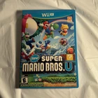 Nintendo New Super Mario Bros. U Platformer Wii U NTSC-U/C Manual E-Everyone
