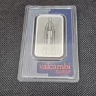 Valcambi Skyline 1oz .999 Fine Silver Bar Sealed in Assay Card Premium Swiss