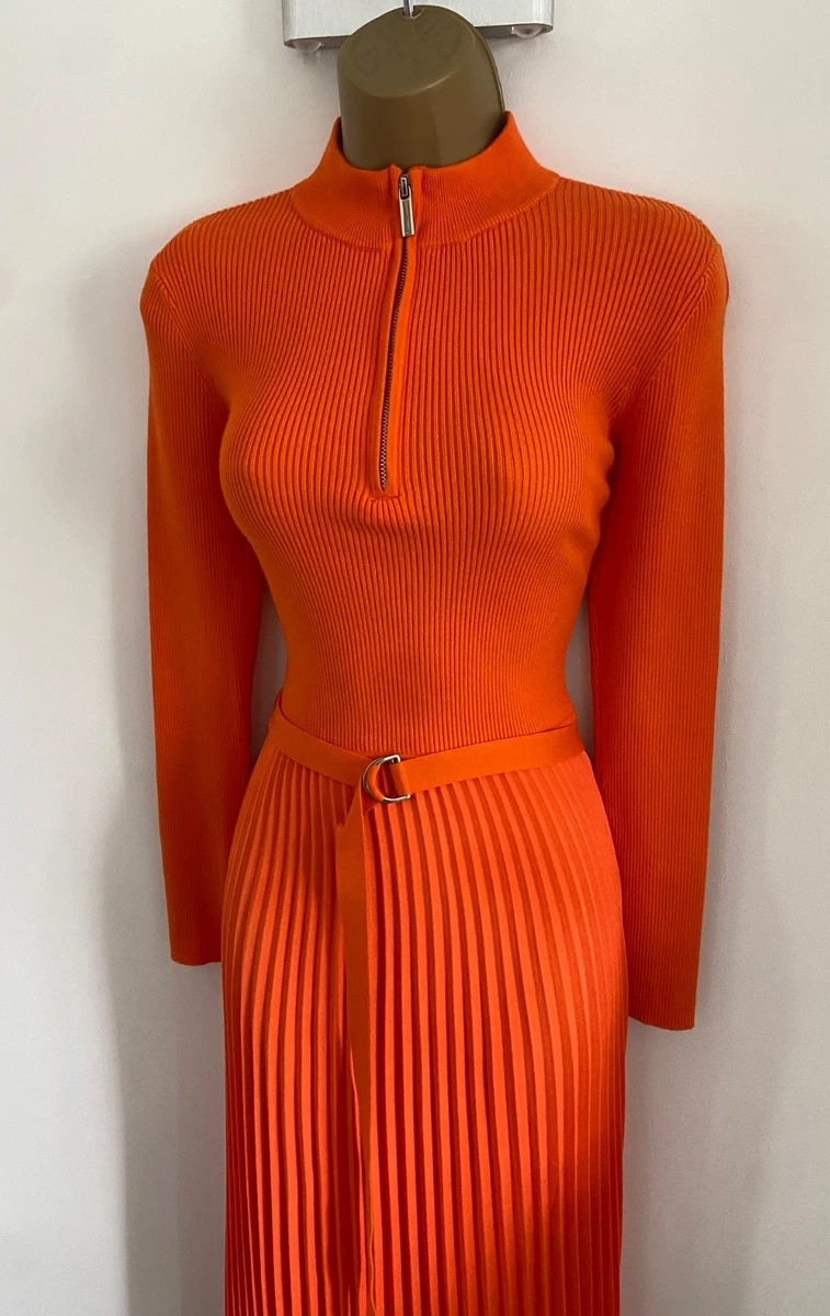 karen millen orange knit dress Women's Midi for sale Berry Dress