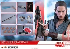 Hot Toys Star Wars The Force Awakens Rey Jedi Training MMS446 NEW