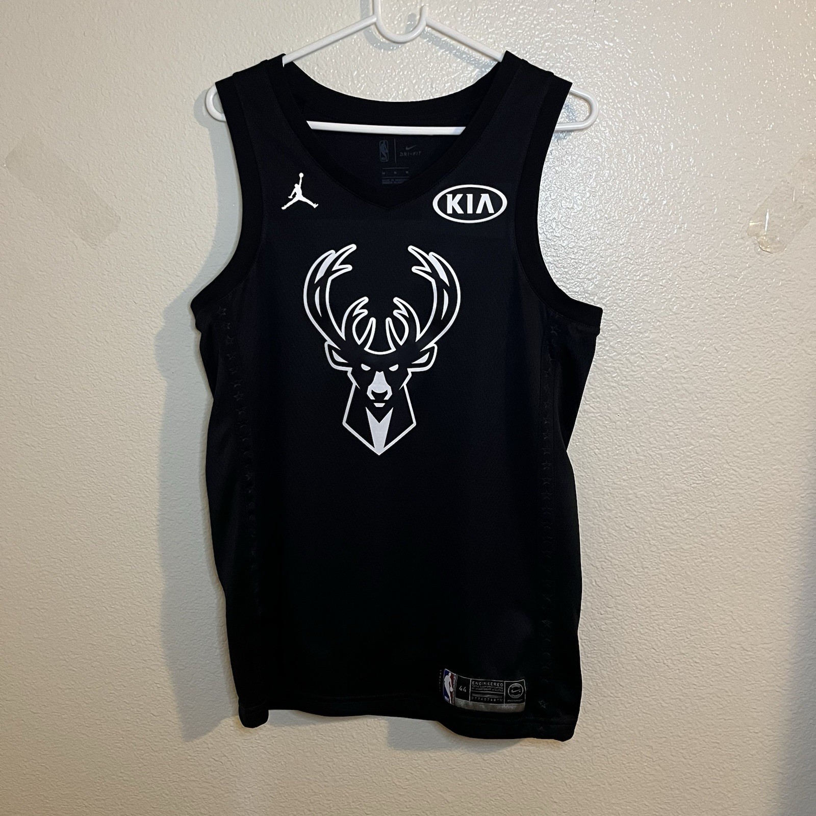 Jordan Nike Giannis Antetokounmpo Milwaukee Bucks NBA All-Star SwingMan Jersey M