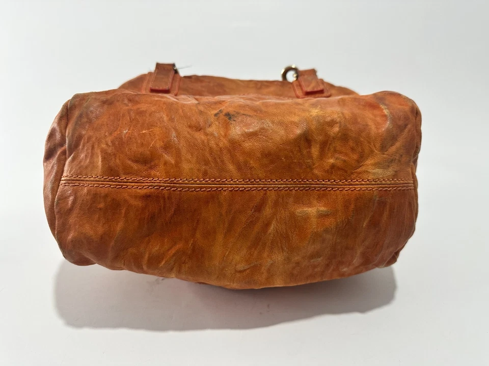 GIVENCHY Charcoal Wrinkled Sheepskin Leather Medium Pandora Bag - Image 4 of 4