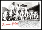 Frank Gatski Browns Football Signed 5x7 Photo Auto JSA Pre-Cert *Y2278