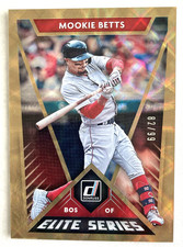 2020 Donruss Elite Series Gold #E-10 Mookie Betts 82/99