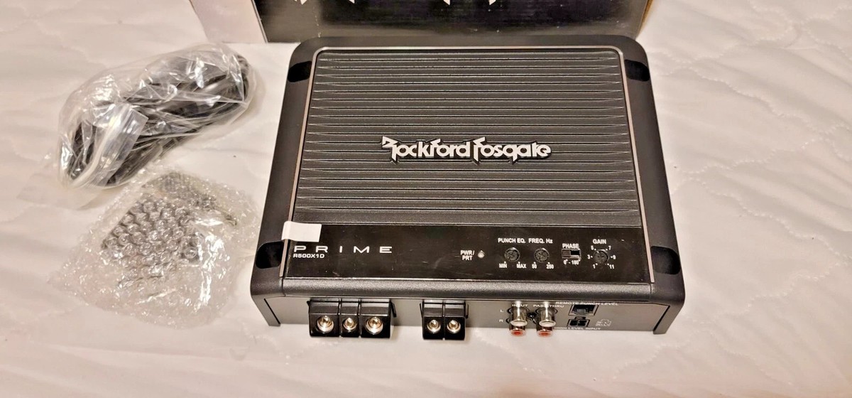 カーオーディオ Rockford Fosgate Prime R500x1D Amazon.com: Rockford Fosgate R500X1D Prime 1-Channel Class D