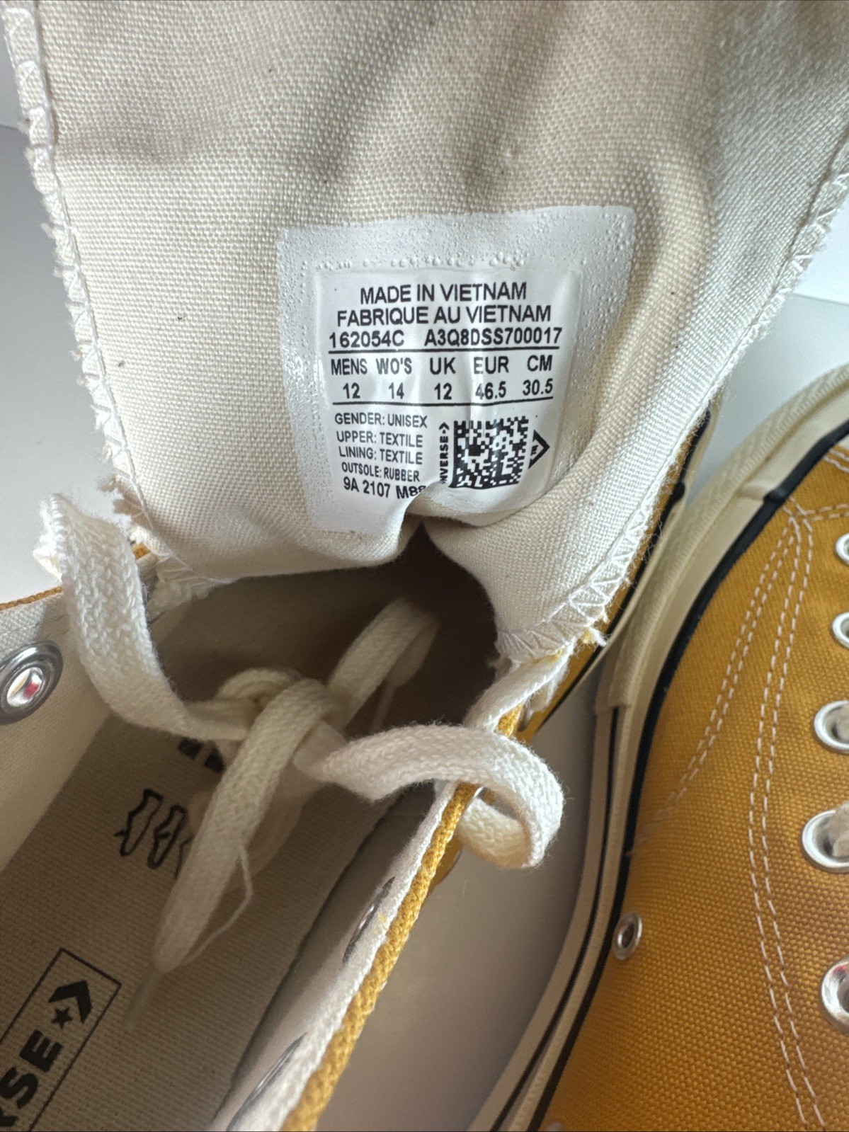 Size 12 Men’s Converse Chuck Taylor All Star 70 High Sunflower Canvas Sneakers thumbnail 11