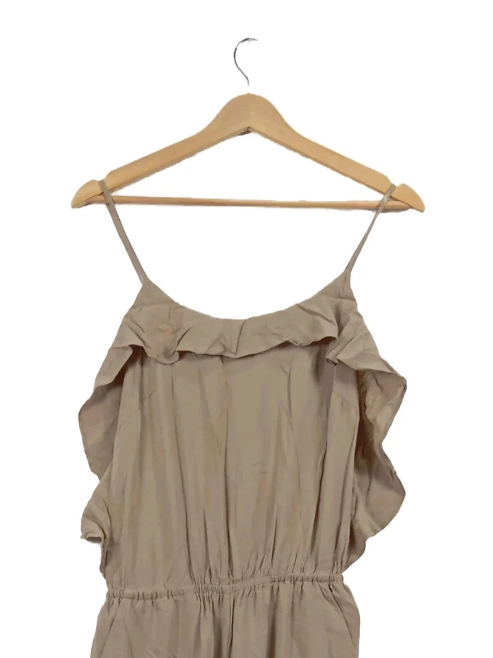 VERO MODA Damen Jumpsuit Gr. 36/S Beige Casual - Bild 2 von 4