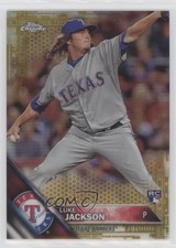2016 Topps Chrome Gold Refractor 17/50 Luke Jackson #124 3y0