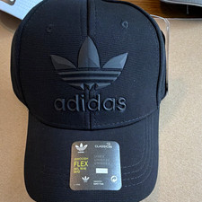 adidas Trefoil Logo Black Solid Flex Stretch ...