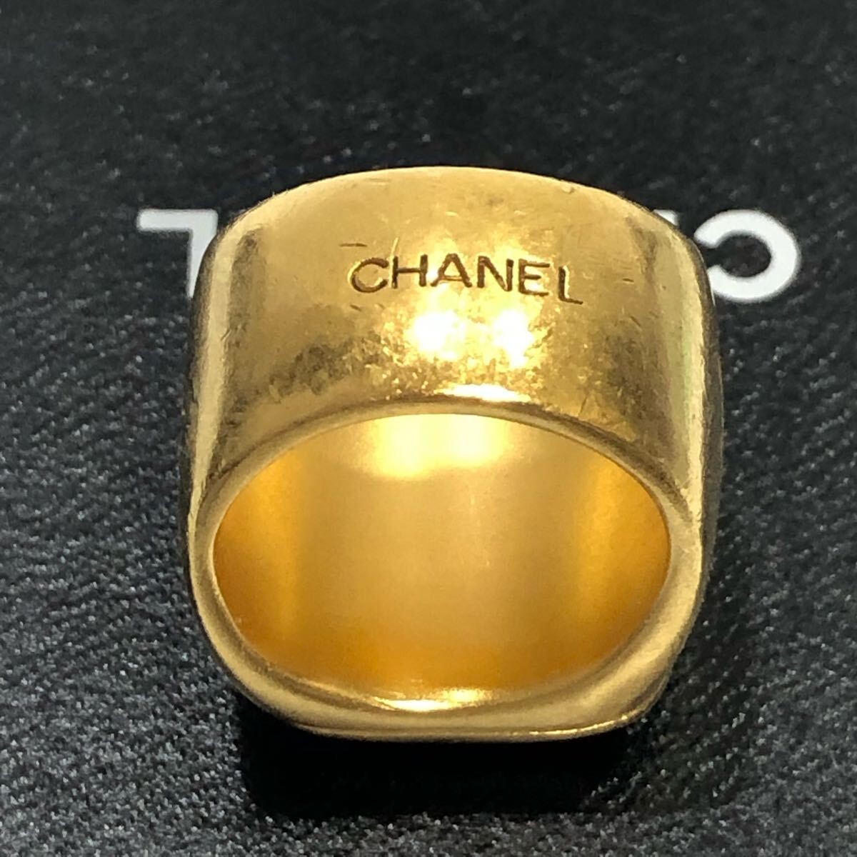 CHANEL Ring Tortoiseshell Coco Mark (Pipe XY90 D0… - image 6