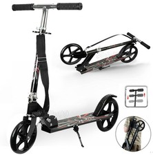 Cityroller für Kinder & Jugendliche – Klappbarer Kickscooter Höhenverstellbar