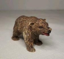 Vintage Hausser Elastolin Brown Bear Composite Made in Germany 1930's
