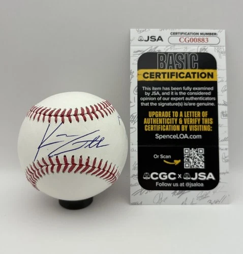 Konnor Griffin Signed Autographed Official Major League Baseball Inscription JSA